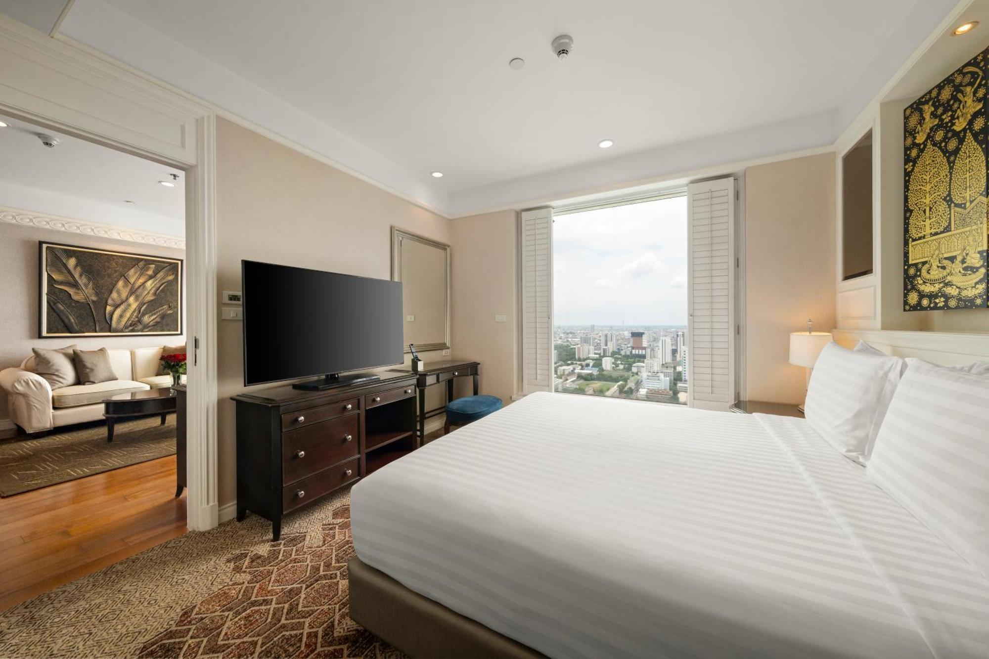 Grande Centre Point Hotel Ratchadamri Банкок Екстериор снимка Suite bedroom